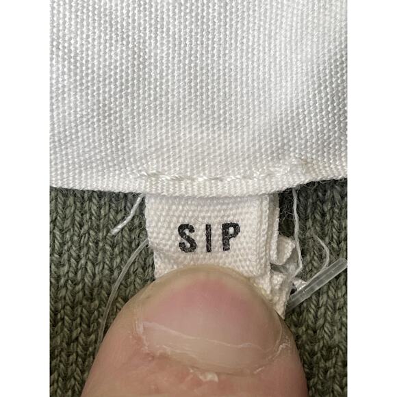 Aerie Sweater Womens Small Green Cropped Crewneck Long Sleeve Pullover Knit - Picture 7 of 12